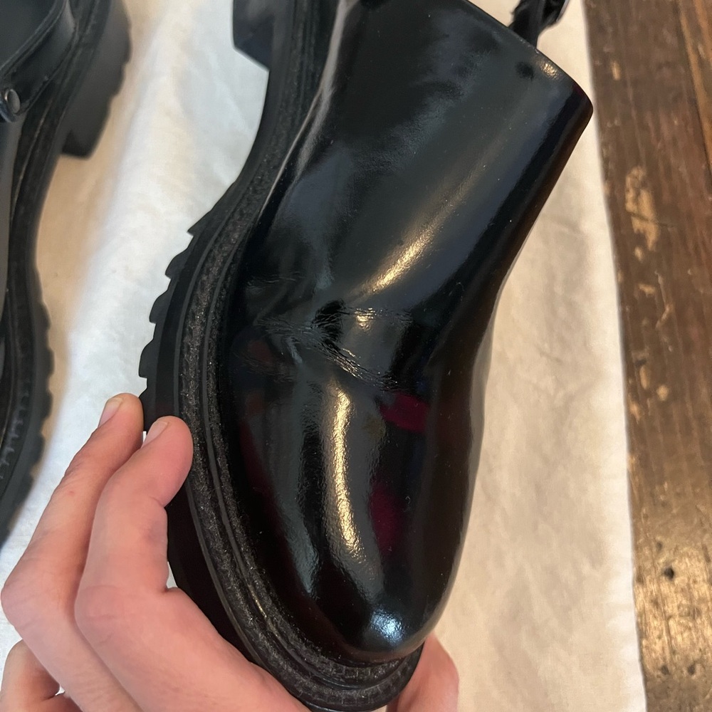 Rachel Comey Gilly Clogs Patent Leather SZ 7 - Picture 16 of 16
